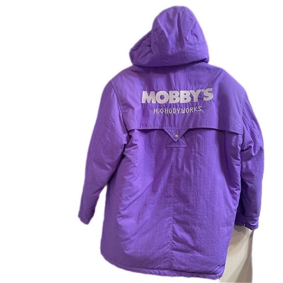 Mobby’s H20 Body Works VTG Purple Jacket Size Large - Picture 5 of 14